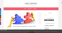 Desktop Screenshot of martacodorniu.com